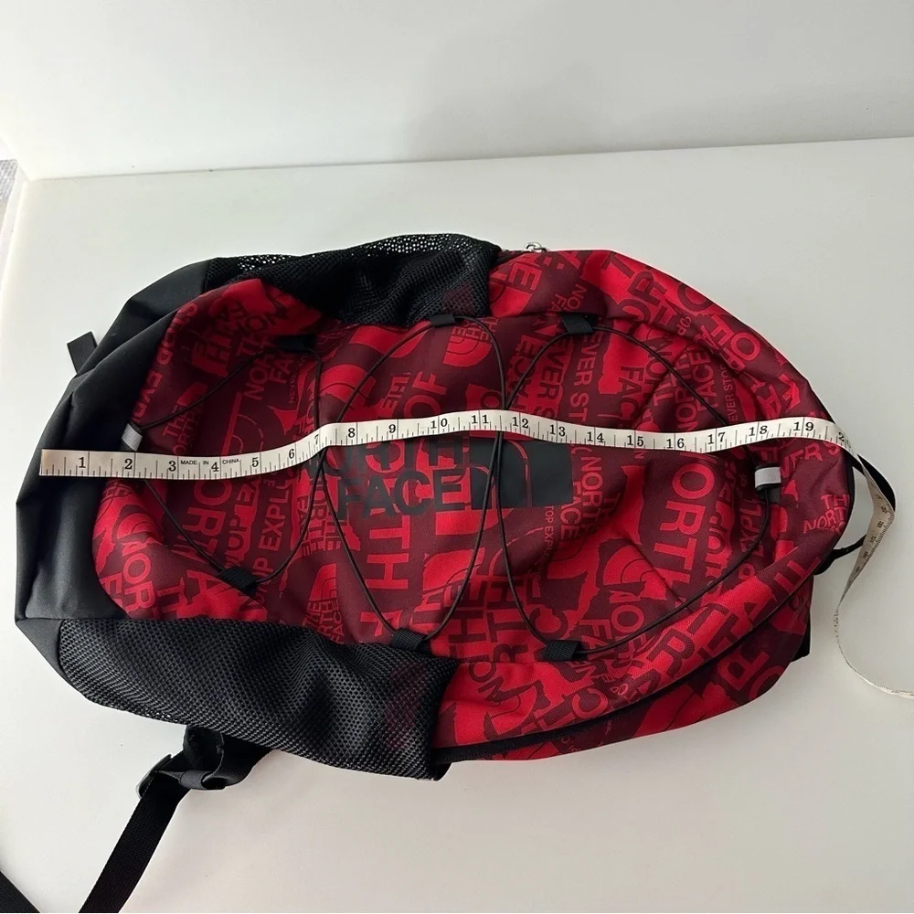 The North Face Red Black Backpack